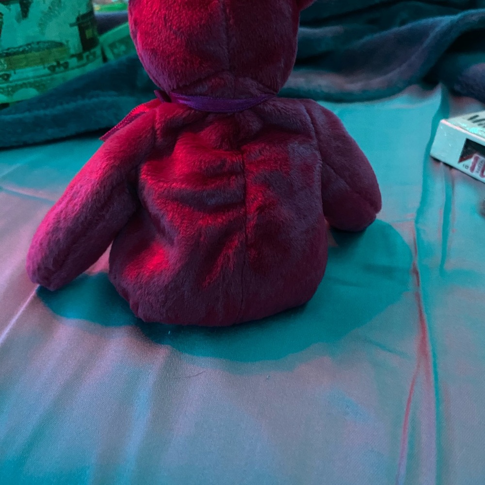 Charming Red Plush Bear